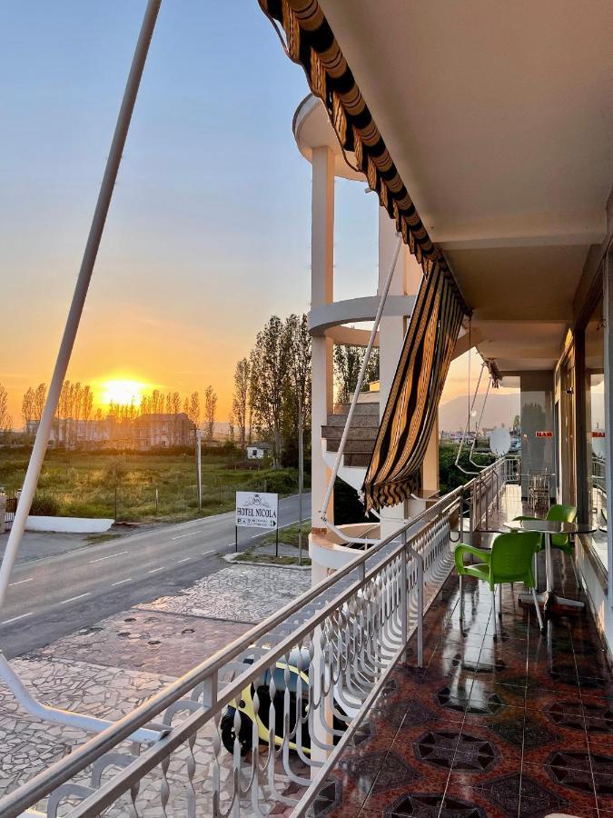 Hotel Nicola Lezhe Bagian luar foto